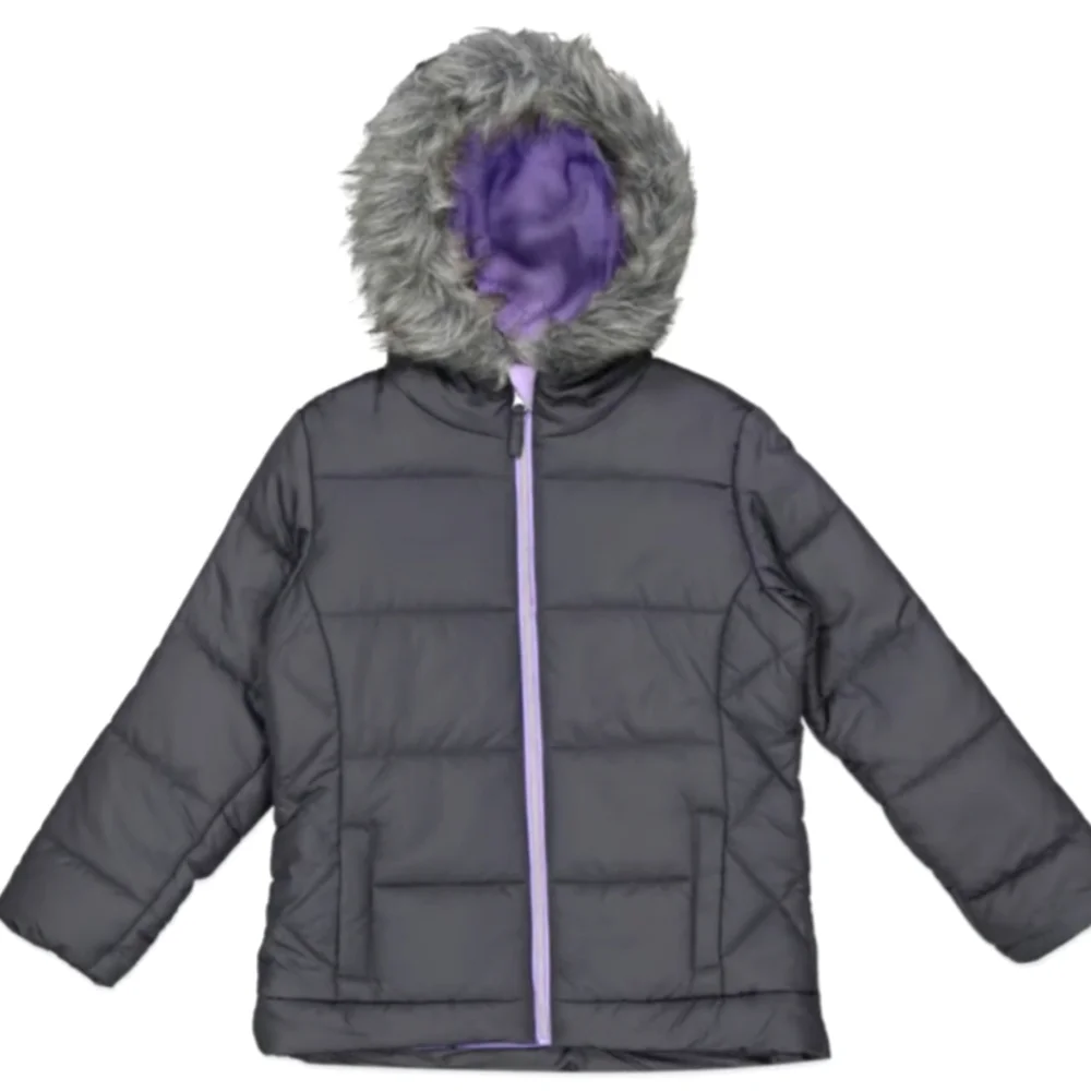 Rothschild Hooded Insulated Quilt Puffer Coat Gorpcore Outdoor School Urban Tech